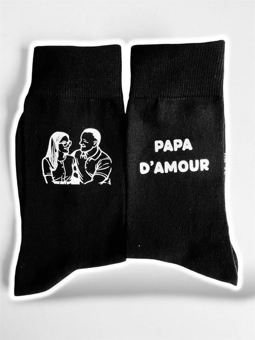 Chaussettes homme à personnaliser